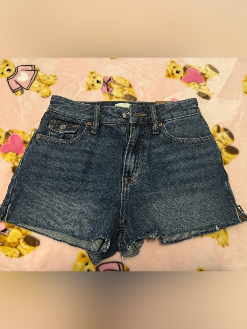 PacSun Dark Blue Denim Jean Shorts New !